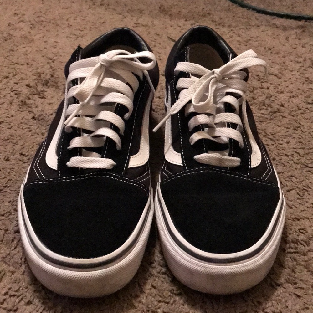 Old skool vans black/white